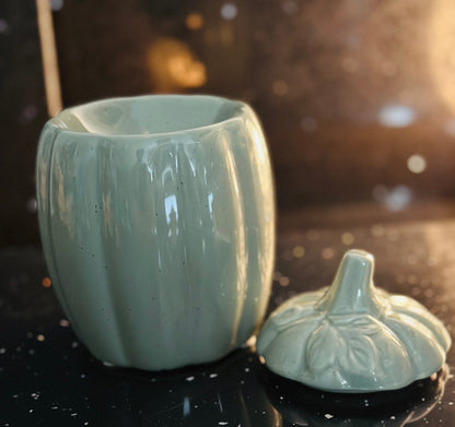 Pumpkin Burner with decorated lid